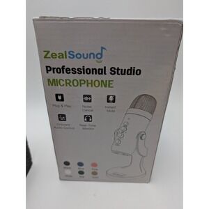 Zealsound USB Microphone, Condenser PC‎ Mic W/Lightning Adapter For Phones